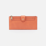 Dusty Coral Dunn Continental Wallet Hobo 