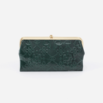 Embossed Evergreen Lauren Clutch-Wallet Hobo 
