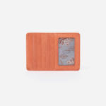 Dusty Coral Euro Slide Card Case Hobo 