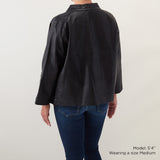 black 3/4 sleeve jacket Jacket Hobo 