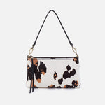 Cow Print Black And Brown Darcy Crossbody Hobo 
