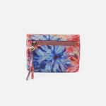 Floral Tie Dye Gain Compact Wallet Hobo 