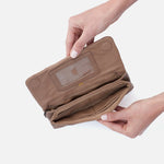 Taupe Advent Continental Wallet Hobo 
