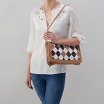 Checkerboard Multi Farah Shoulder Bag Hobo 