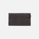 Slate Keen Continental Wallet Hobo  Velvet Pebbled Leather 