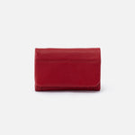 Scarlet Jill Trifold Wallet Hobo  Velvet Pebbled Leather 