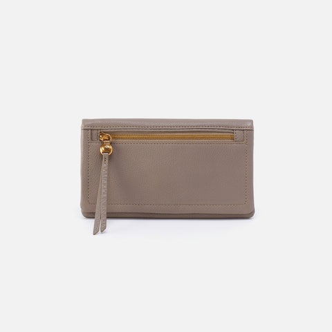 Graphite Hobo Continental Wallet