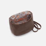 Acorn River Backpack Hobo  Velvet Pebbled Leather 