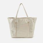 Pearled Silver Kingston Large Tote Hobo 