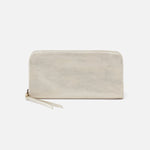 Pearled Silver Eliza Continental Wallet Hobo 