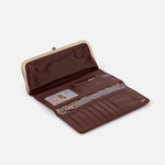 Chocolate Rachel Continental Wallet Hobo 
