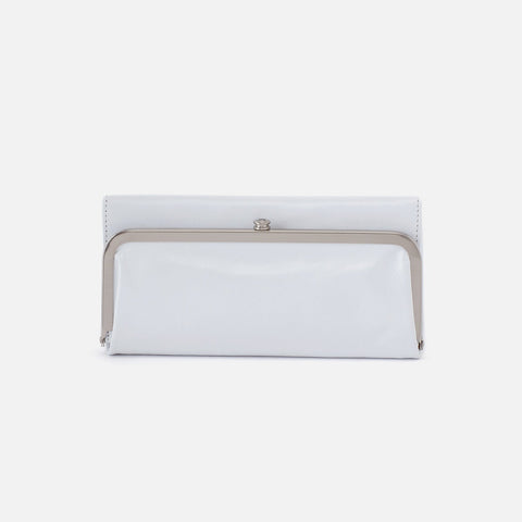 Optic White Hobo Continental Wallet