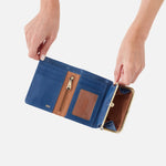 Atlantis Blue Robin Compact Wallet Hobo 