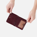 Merlot Max Mini Bifold Wallet Hobo 