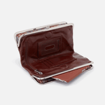 Chocolate Lauren Clutch-Wallet Hobo 