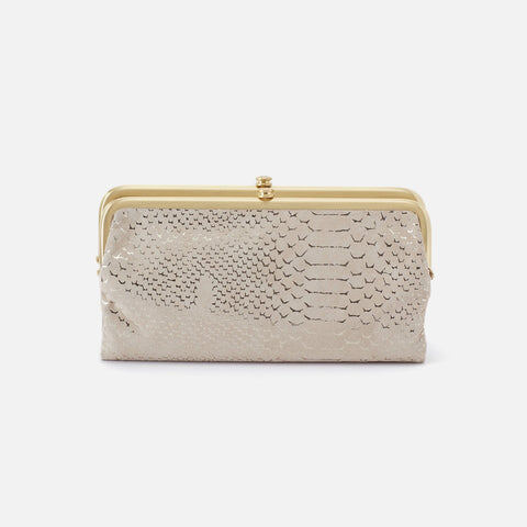 Gold Filigree Exotic Hobo Clutch-Wallet
