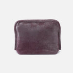 Plum Graphite Beauty Cosmetic Pouch Hobo 