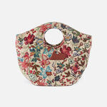 Floral Stitch Print Giorgia Shoulder Bag Hobo 