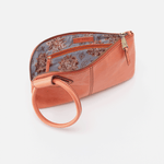 Dusty Coral Sable Wristlet Hobo 